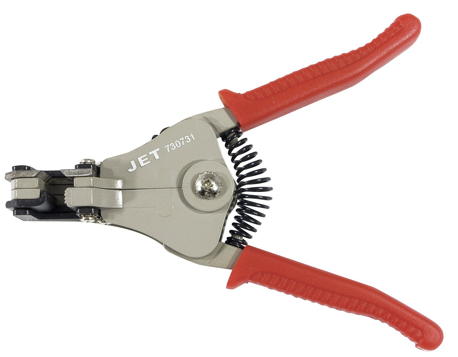 Jet 730731 Automatic Electrical Wire Stripper | 22 to 8 Gauge Wire Mechanic Tools - Cleanflow