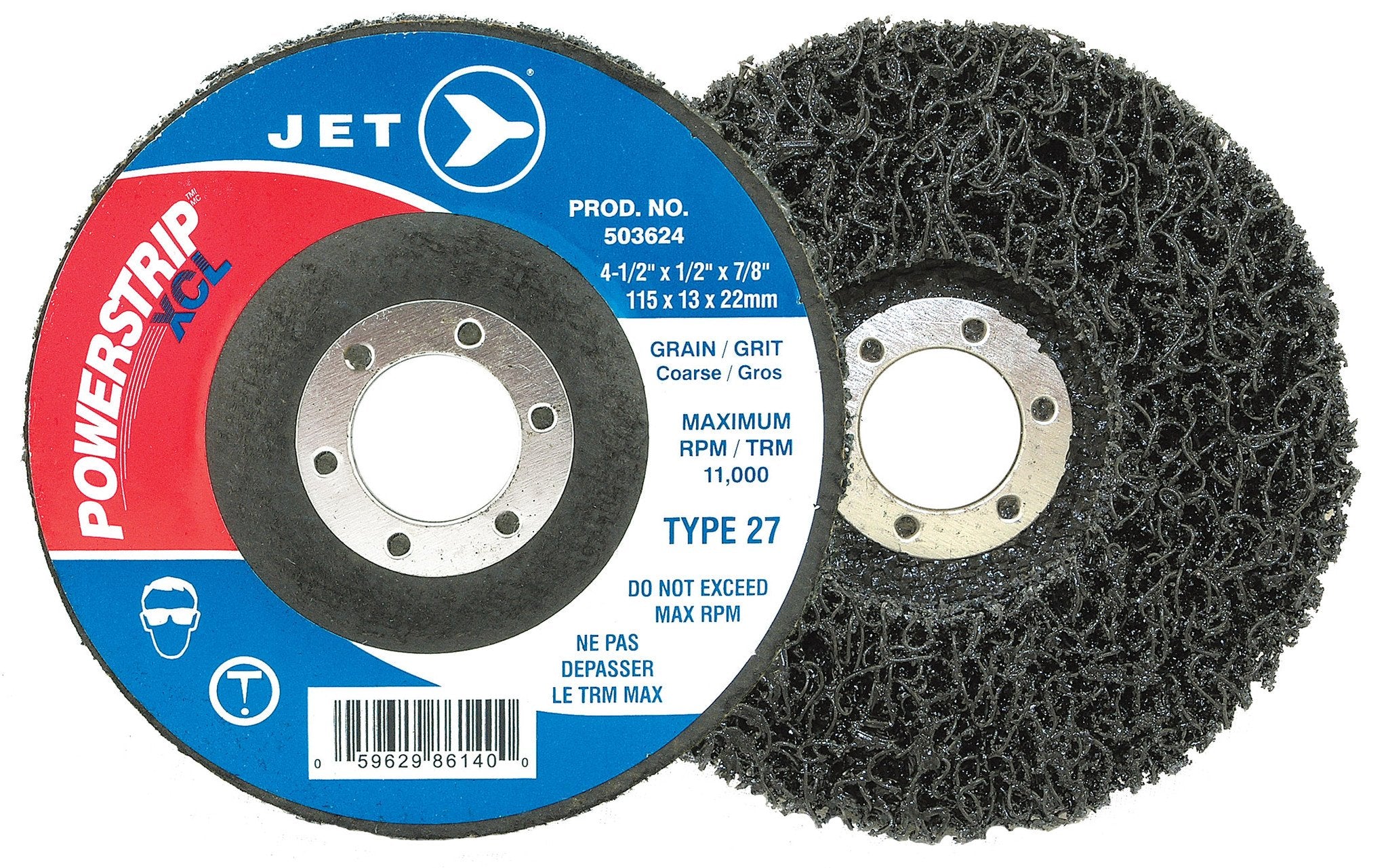Jet Powerstrip T27 High Performance Stripping Discs Shop Equipment - Cleanflow