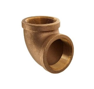 Bronze Lead Free Class 125 90° Elbow Pipe Fitting - FPT