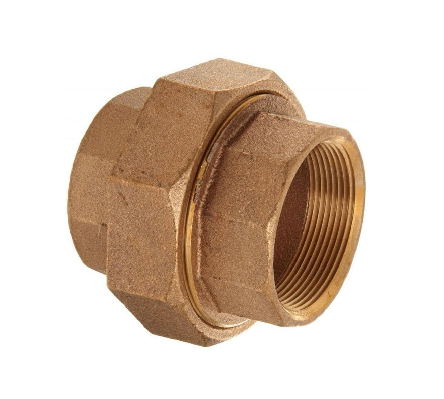 Bronze Lead Free Class 125 Union Pipe Fitting - FPT
