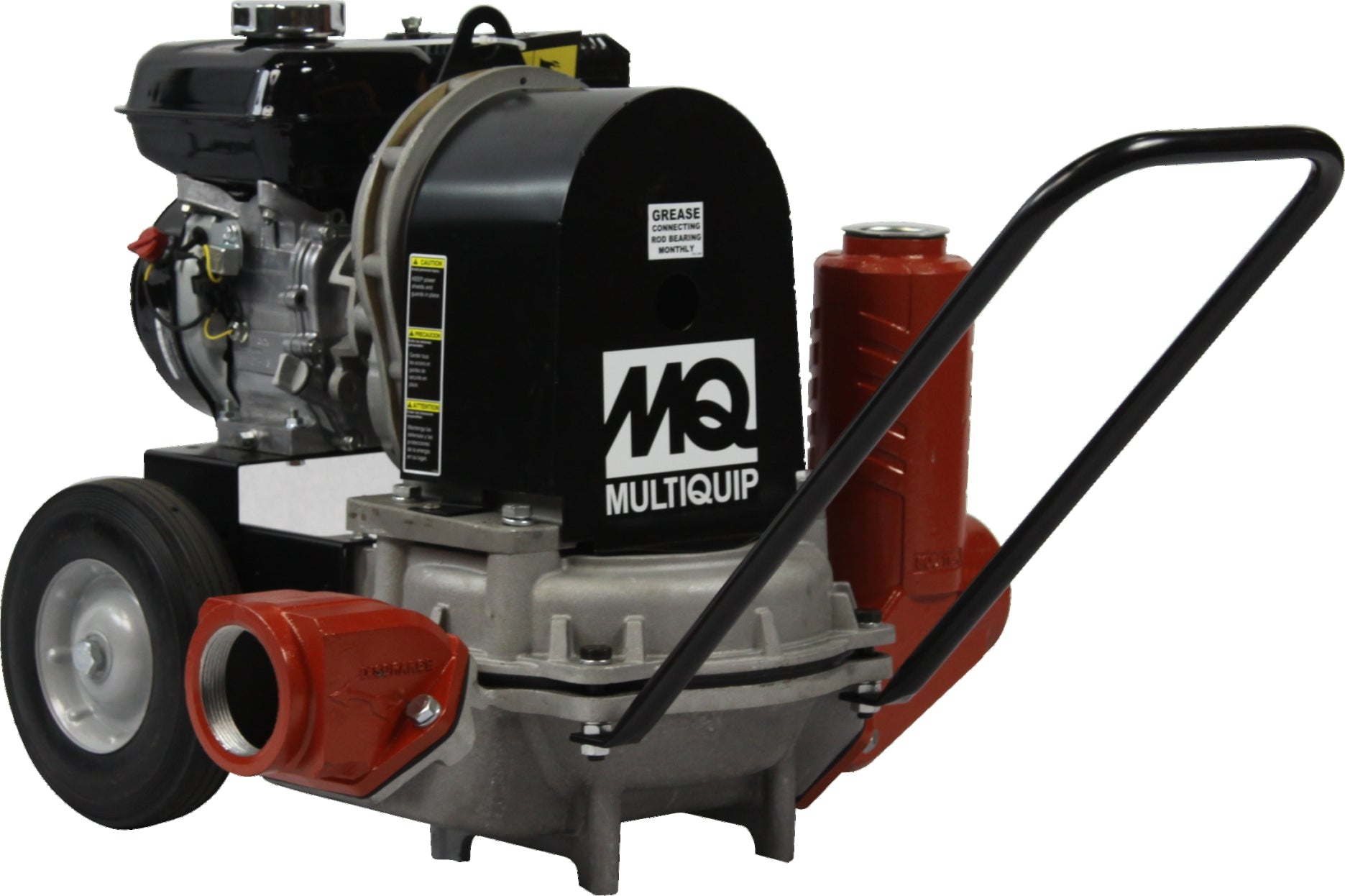 Multiquip MQD2HA 2-Inch Diaphragm Pump with Honda GX120 Gas Engine and Wheel Kit | 50 GPM