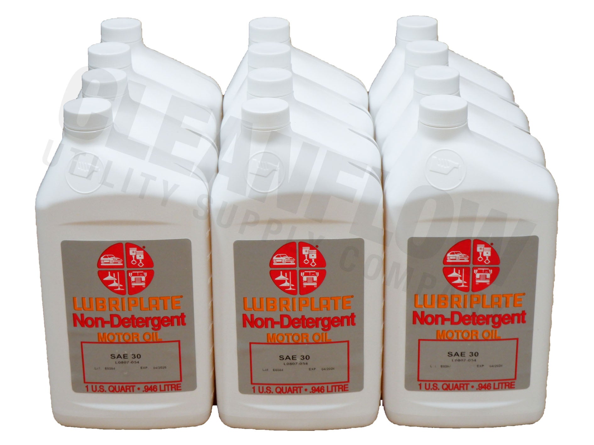 Lubriplate Non-Detergent Motor Oil | SAE 10, 20, 30 and 40 Maintenance Supplies - Cleanflow