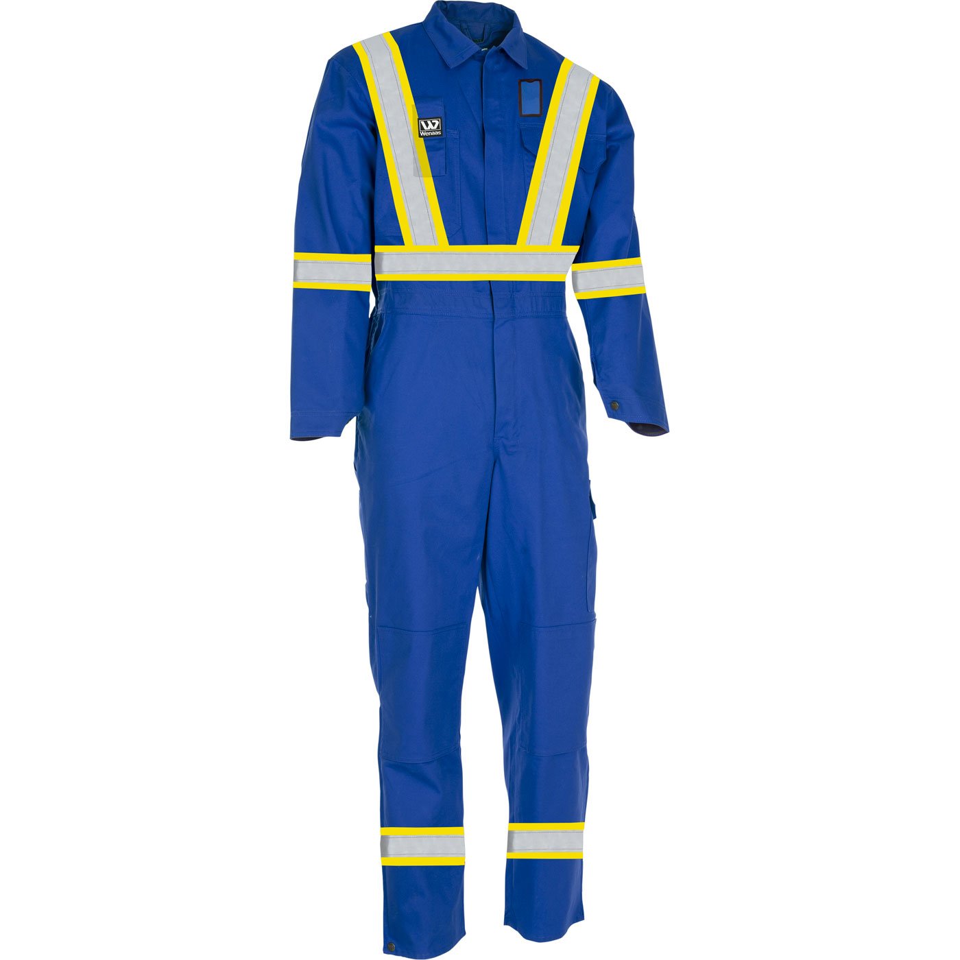 Wenaas CSA Luxe Coverall | Blue | Sizes S - 4XL Hi Vis Work Wear - Cleanflow