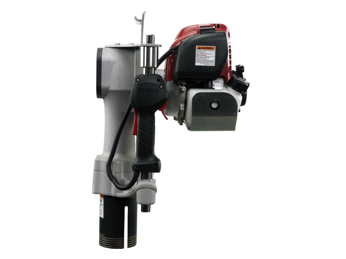 Titan PGD3200XPM X-Series Commercial Grade Post Driver with Honda GX35 4-Stroke Engine | Portable, 1,850 BPM, 3⅛" Capacity, Self-Contained