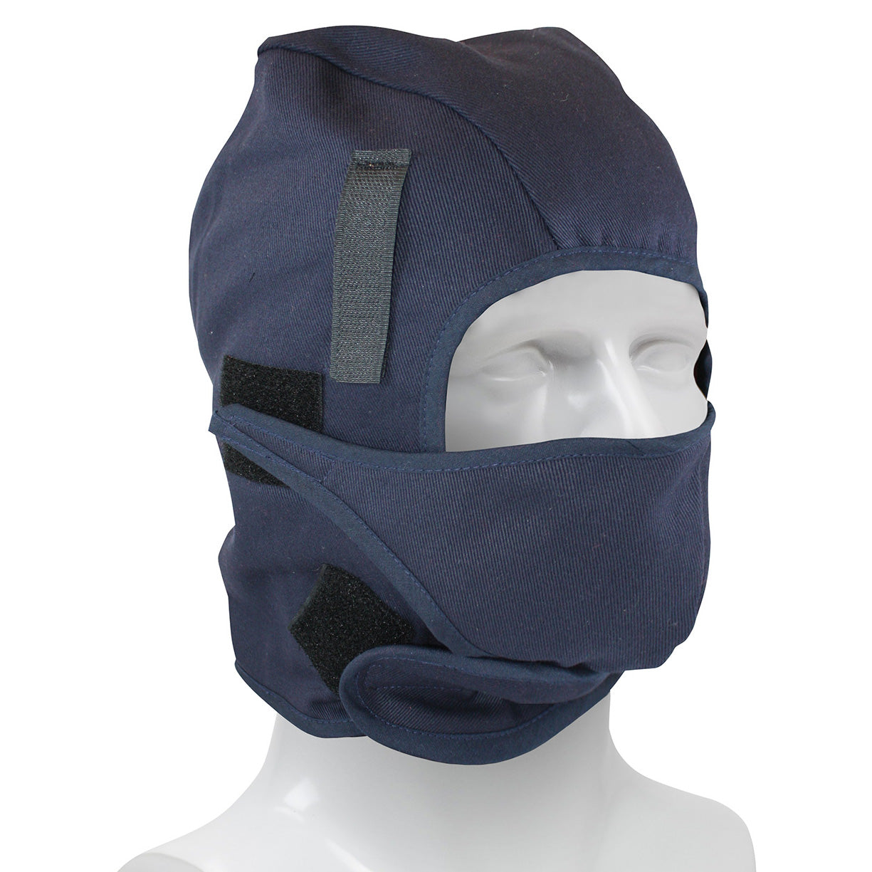 PIP Two-Layer Cotton Twill/Fleece Hard Hat Liner with Mouthpiece and FR Shell - Mid Length