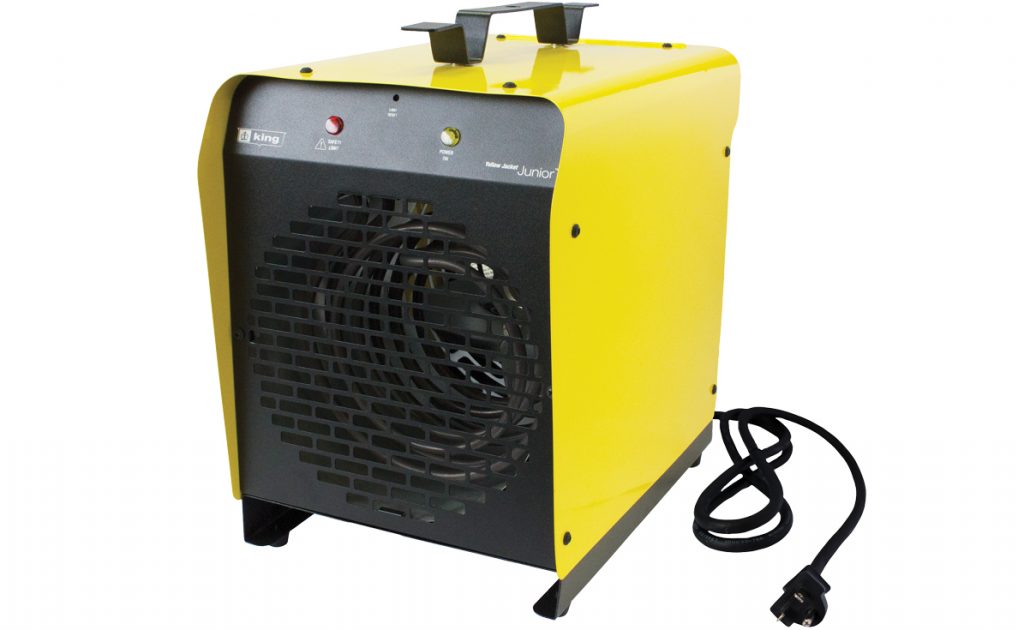 King Electric PSH Portable Shop Heater | 240V 3750 Watt Facility Equipment - Cleanflow