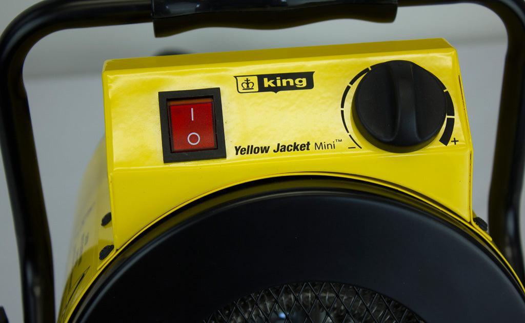 King Electric PSH Portable Shop Heater | 120V 1500 Watt Facility Equipment - Cleanflow