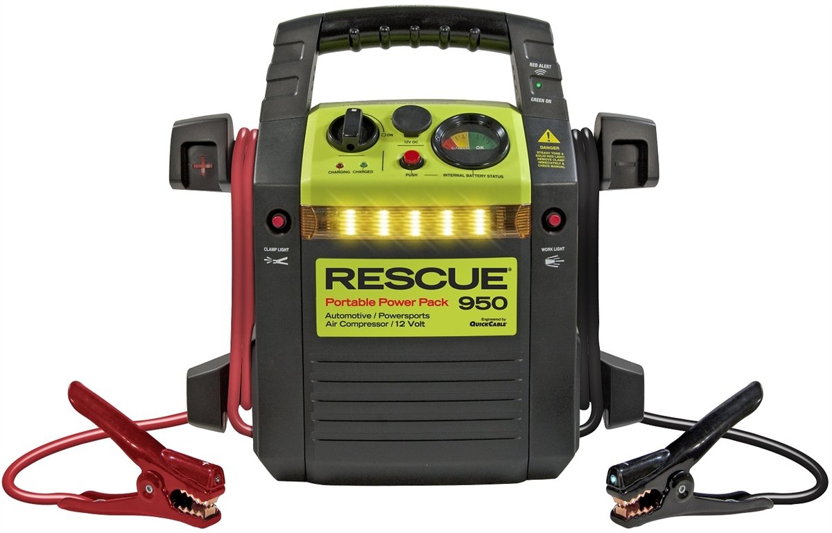 Quick Cable 950 Deluxe RESCUE Jump Pack - 400/900 Amps Automotive Tools - Cleanflow