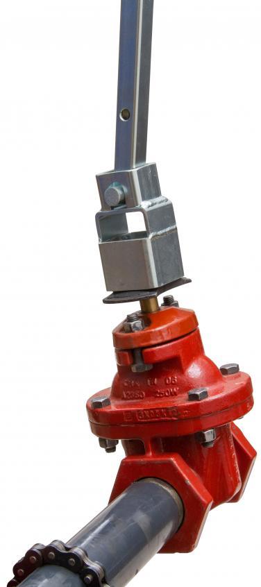 Reed VKP3CK1CK2 Pivoting Valve Key for 1" and 2" Operating Nuts Waterworks Products - Cleanflow