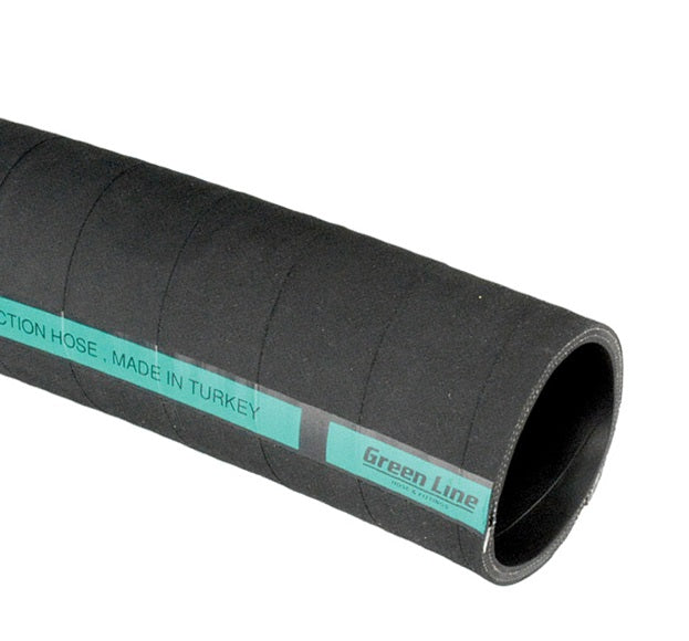 Black Rubber Pump Suction Hose (Hose Only - No Ends) Hose and Fittings - Cleanflow