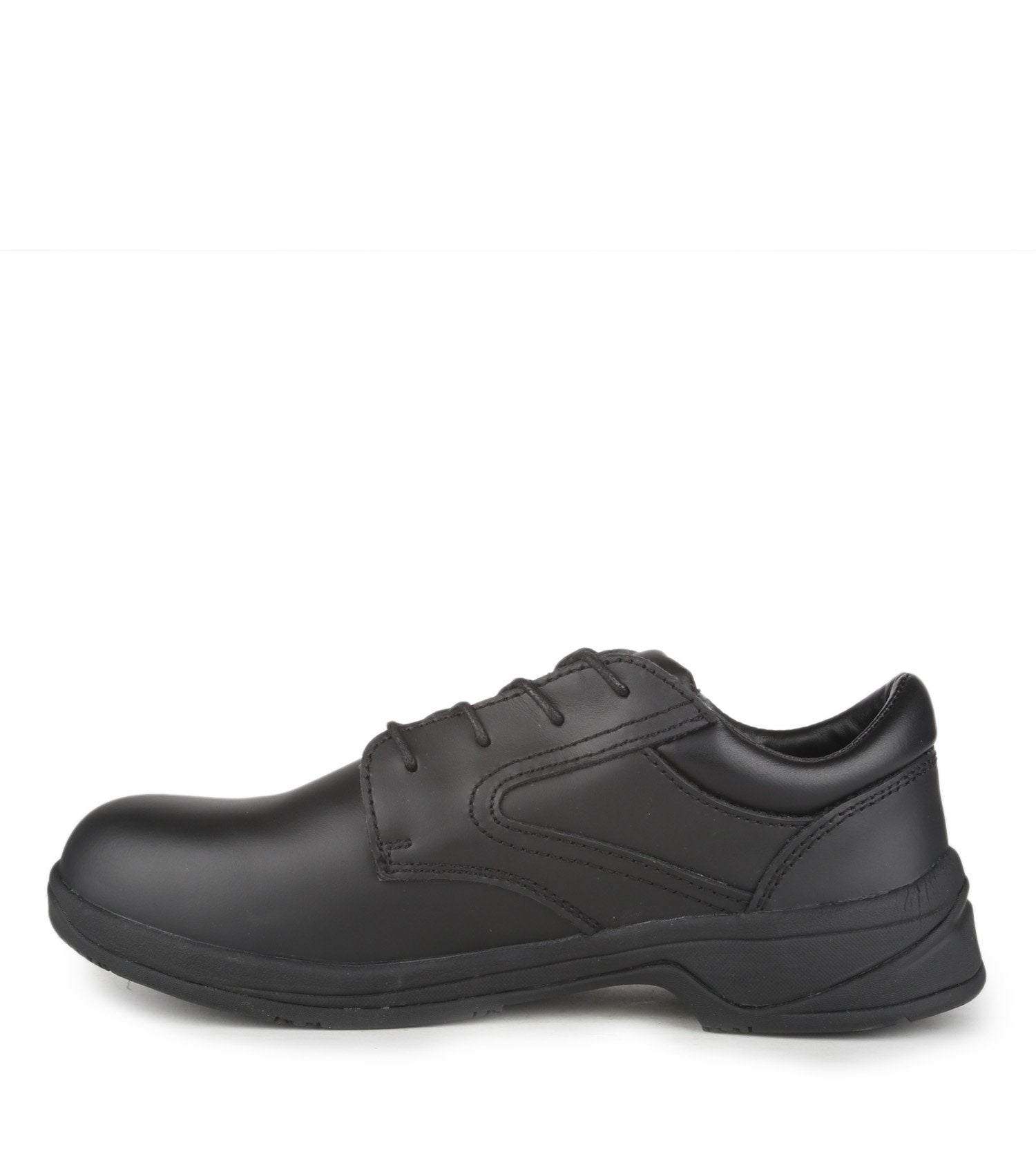 STC Brome II Safety Shoe | Black | Narrow, Medium or Wide Widths | Sizes 3.5 - 14 Work Boots - Cleanflow