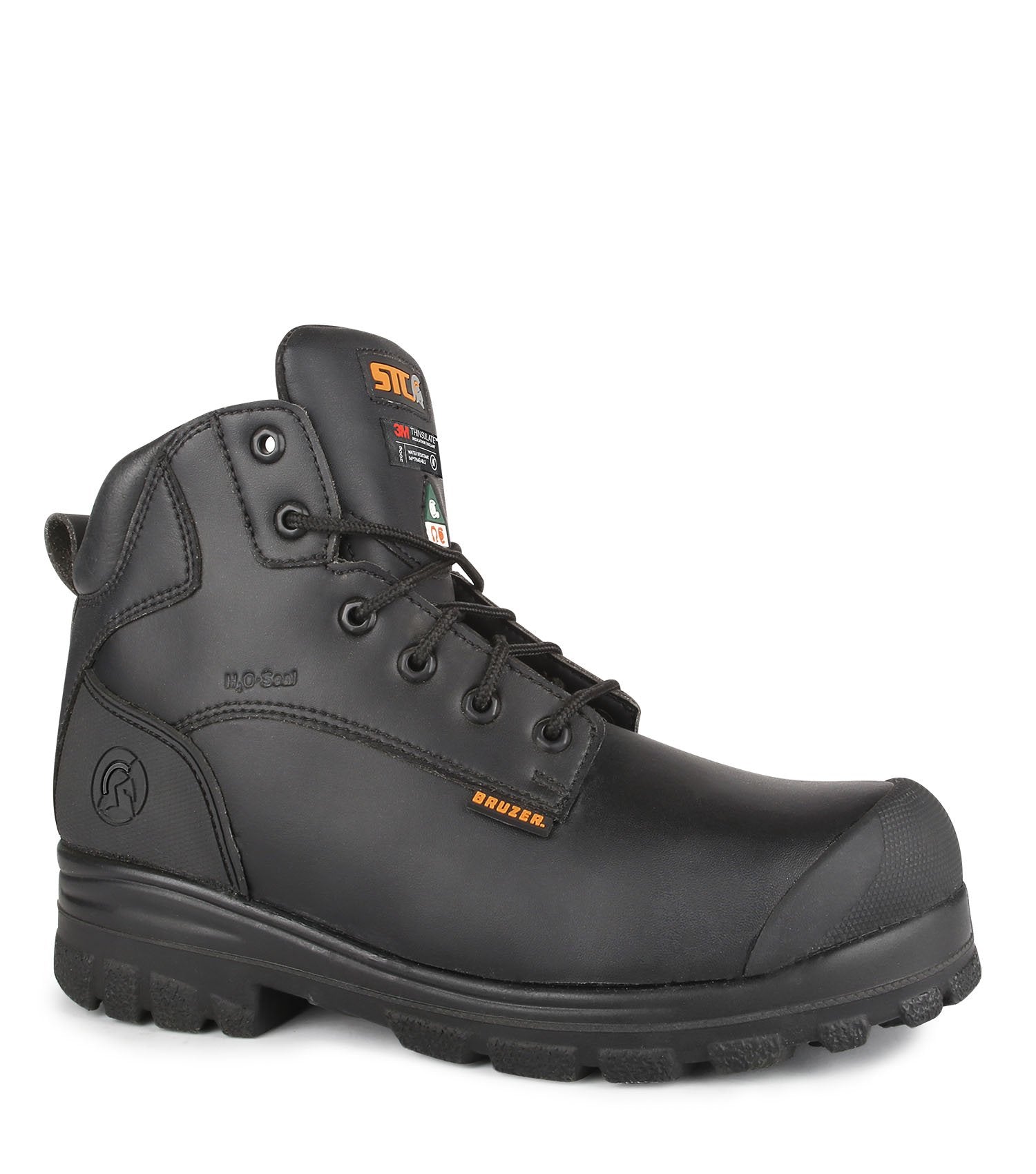 STC Trump 6" Chemtech Safety Boots | Black | Size 4 - 14 Work Boots - Cleanflow
