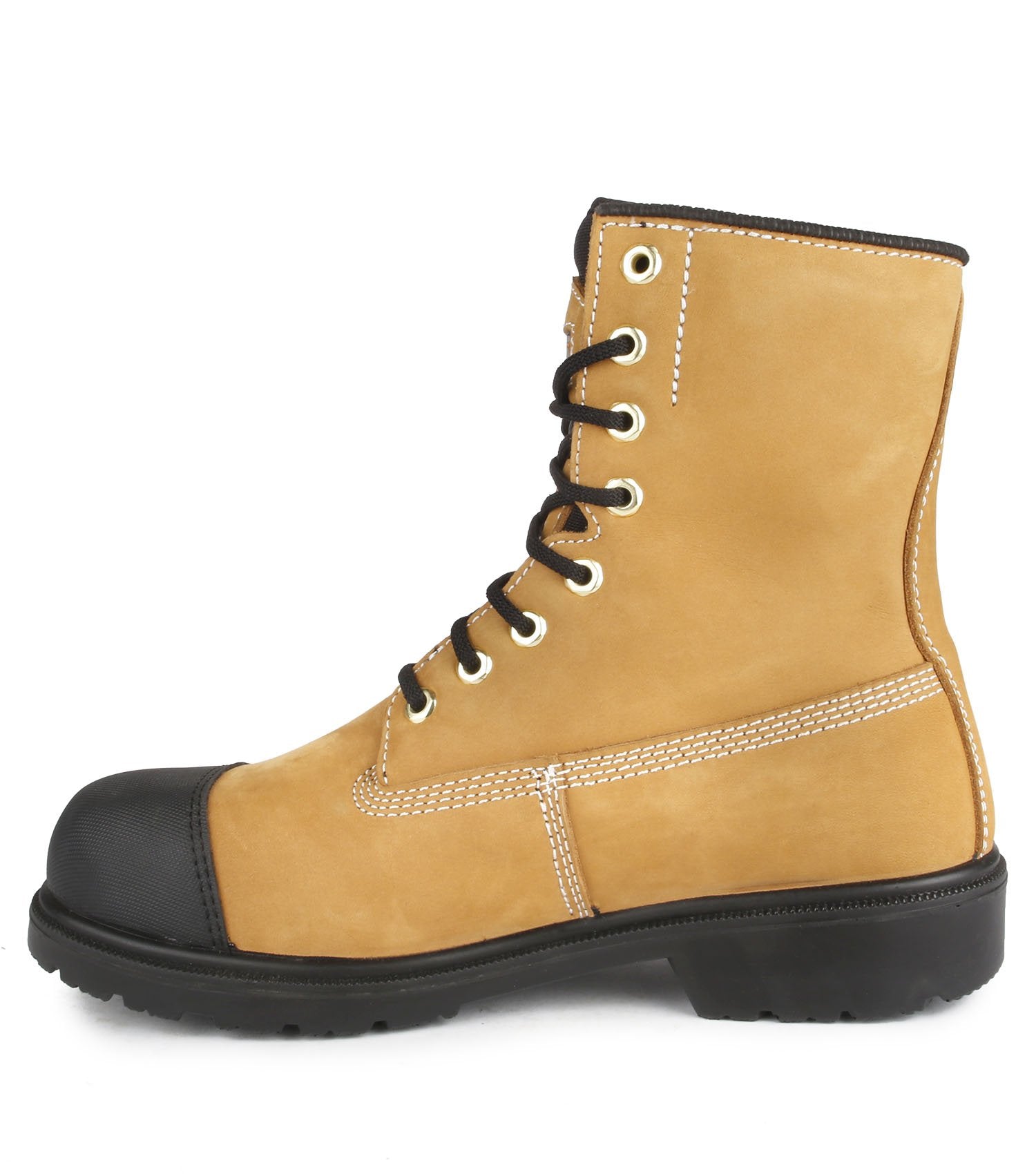 STC Hardcore 8" Norwegian Cut Safety Boots | Tan | Sizes 7 - 14 Work Boots - Cleanflow