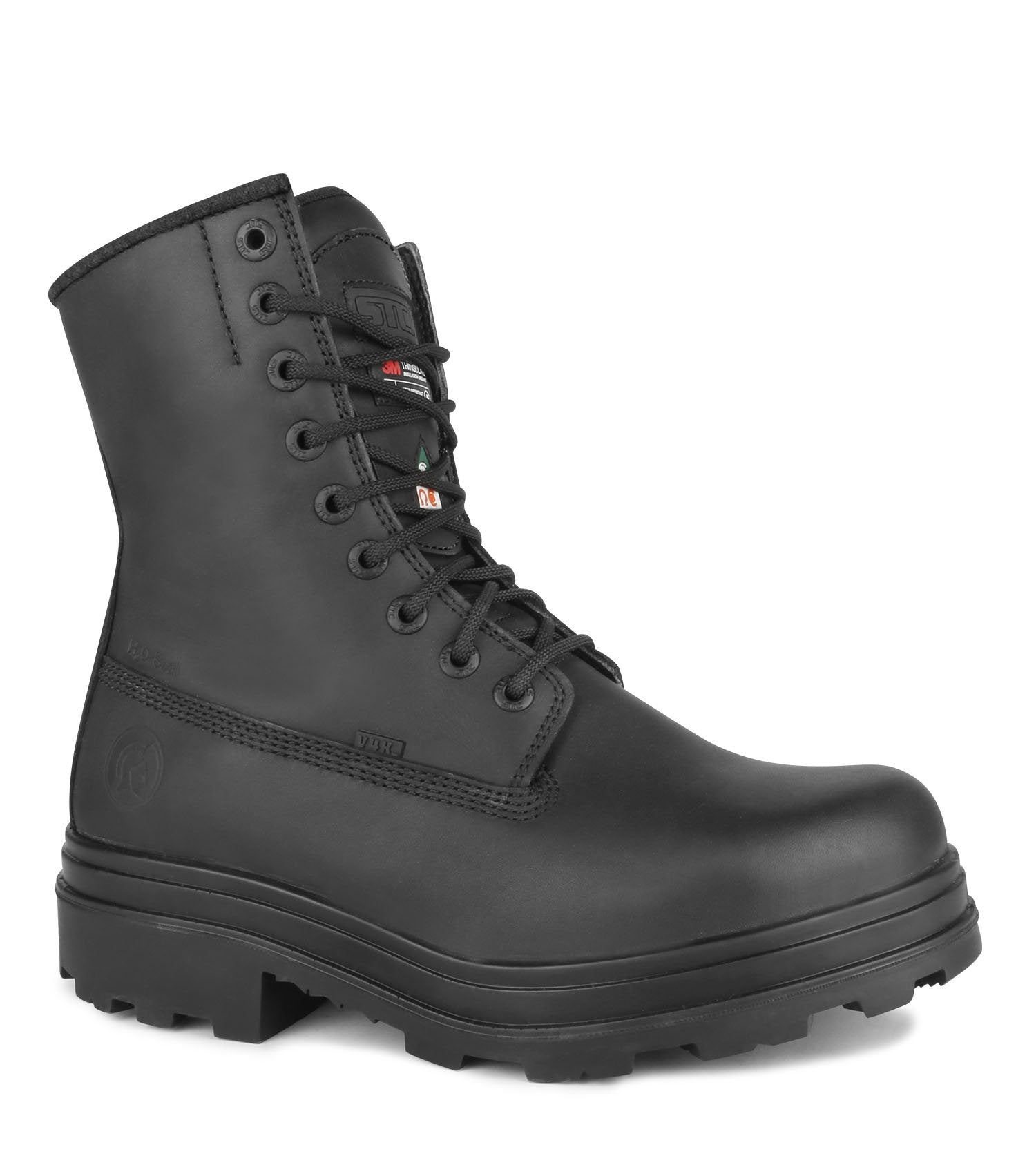 STC Blitz Side-Zip 8" Safety Boots | Black | Sizes 7 - 14 Work Boots - Cleanflow