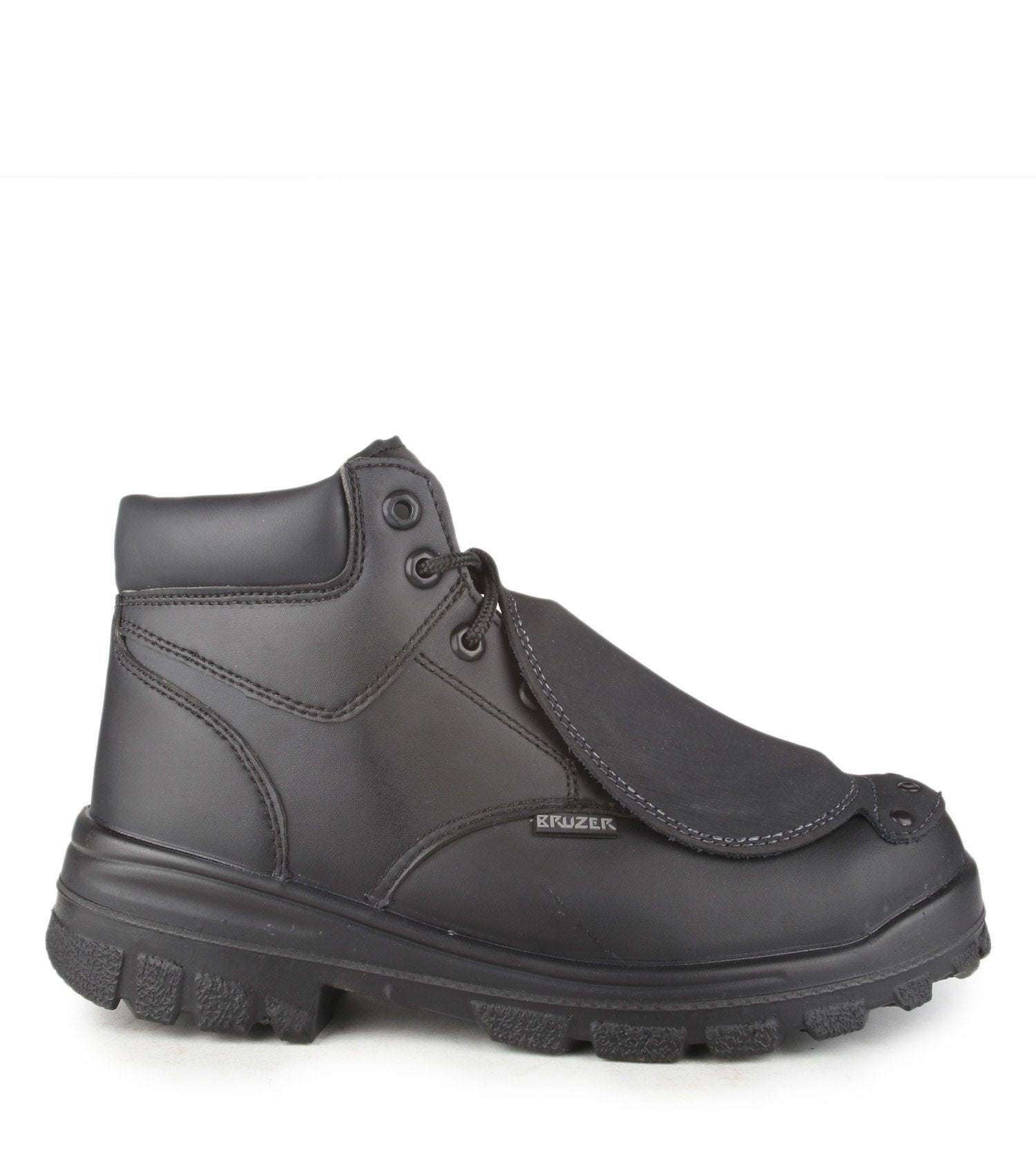 STC Press 6" External Metguard Safety Boots | Black | Size 7 - 14 Work Boots - Cleanflow