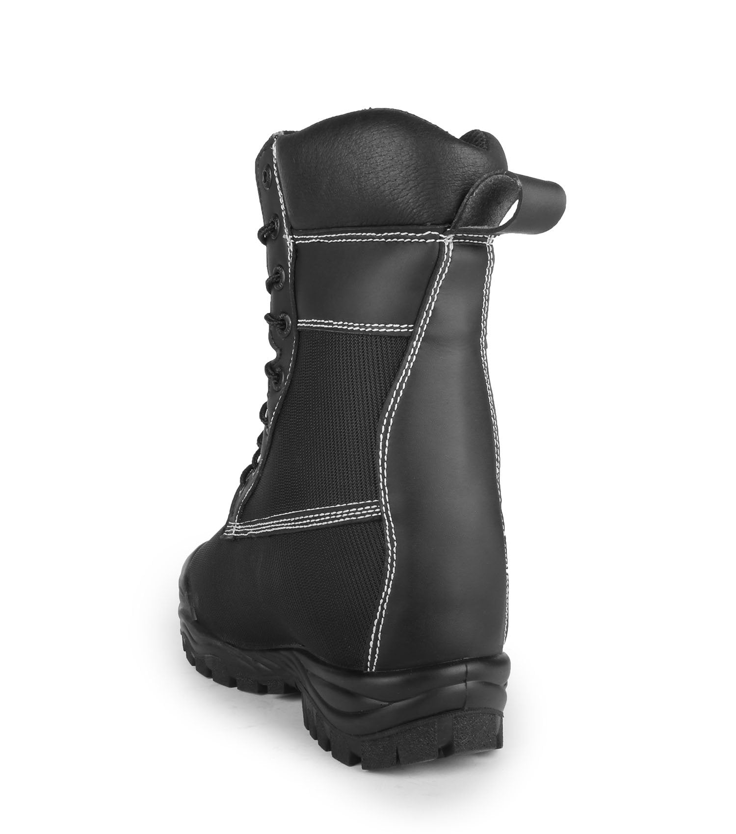 STC Larch Composite Toe 8" Internal Metguard Men's Safety Work Boots | Black | Sizes 7 - 14 Work Boots - Cleanflow