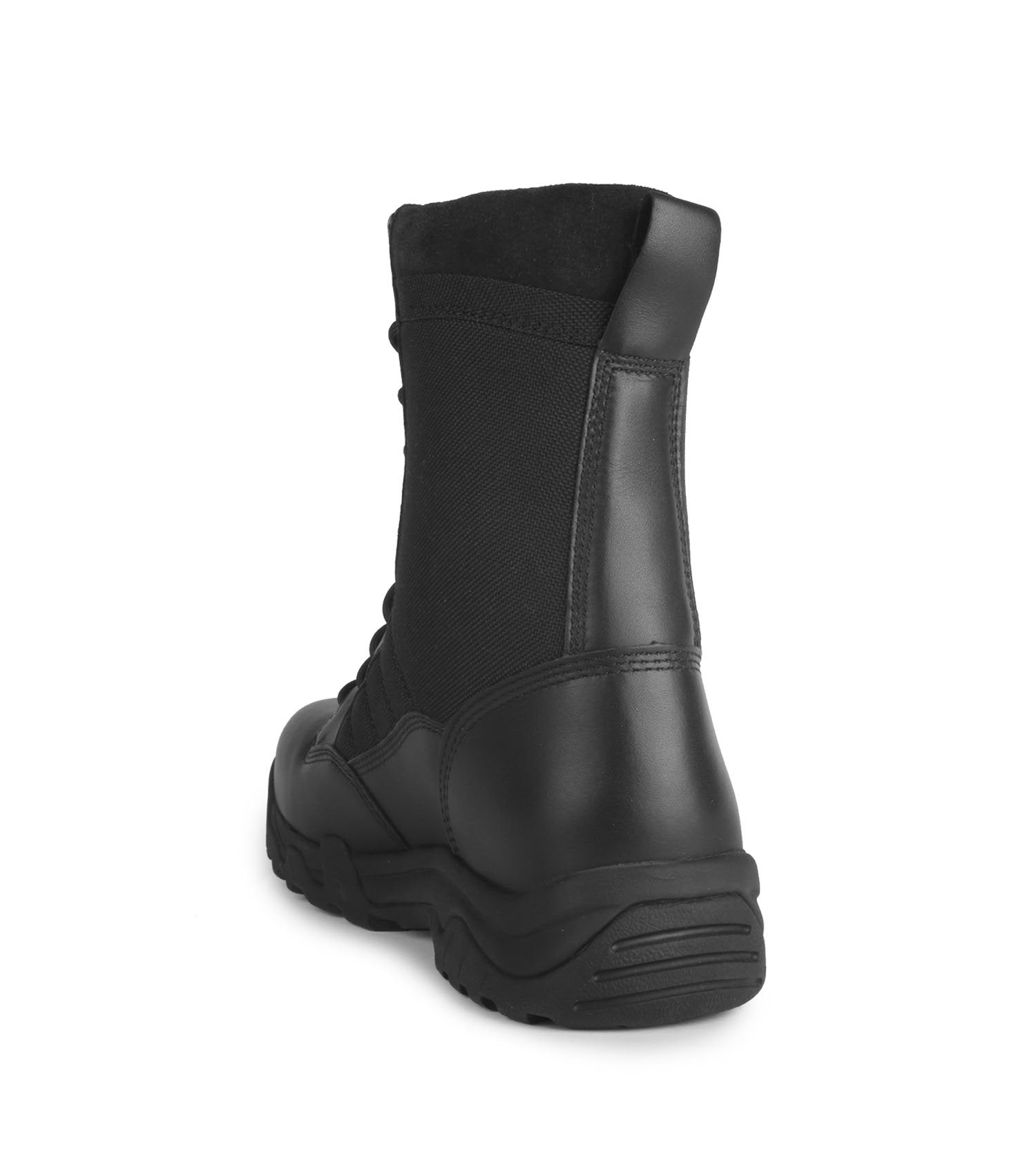 STC 10-4 Men's 8" Lightweight Leather/1000D Nylon Tactical Boots | Black | Sizes 4 - 15 Work Boots - Cleanflow