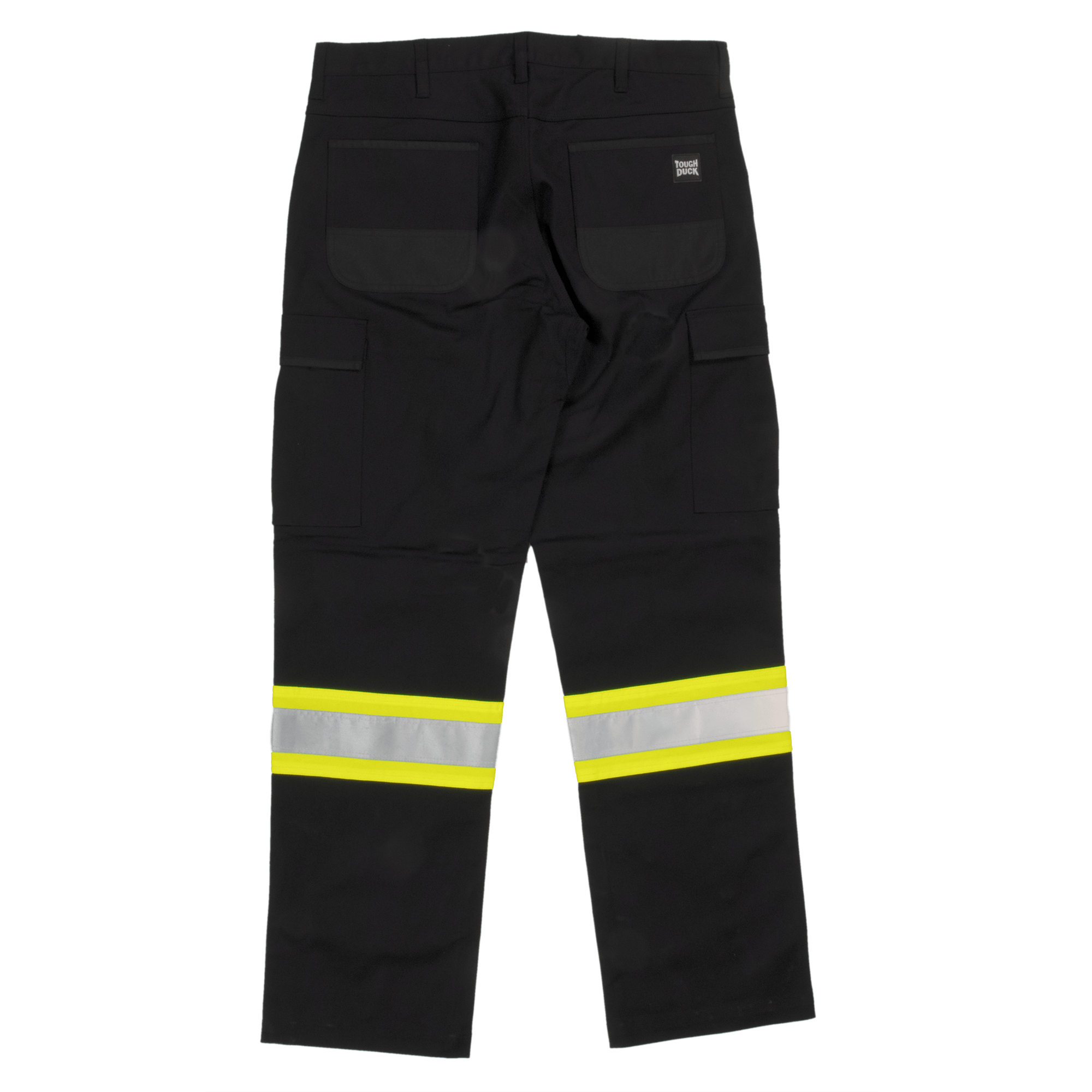 Tough Duck SP03 Flex Twill Safety Cargo Pant | Black | Limited Size Selection Hi Vis Work Wear - Cleanflow