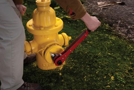 Reed HWFR Ratcheting Hydrant Wrench Hose and Fittings - Cleanflow