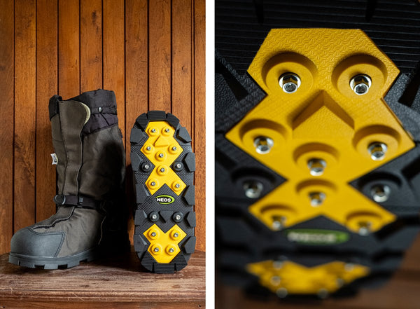 Neos Navigator 5™ Glacier Trek Cleats Insulated Overshoes | Sizes S - 4XL