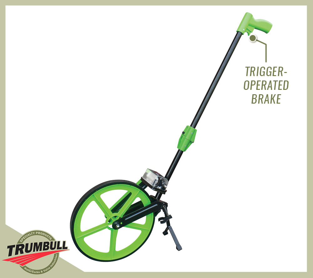 Trumbull Heavy Duty Distance Measuring Wheel w/ Case Hand Tools - Cleanflow