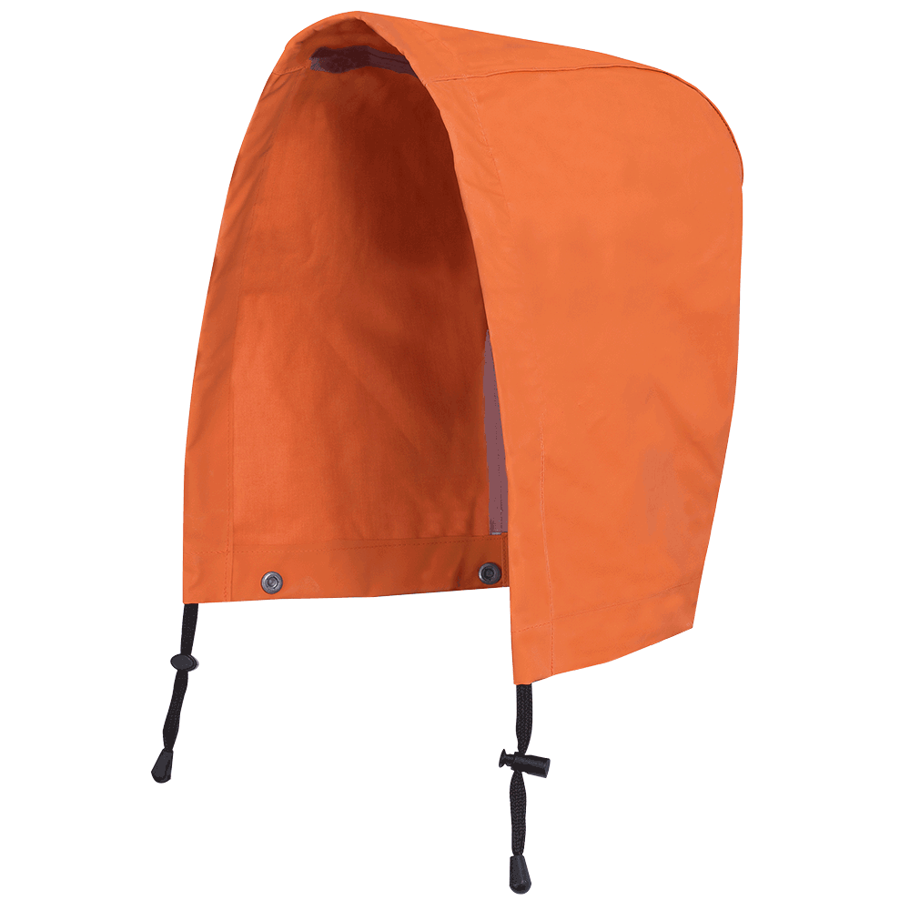 Ranpro Hood for Petro-Gard® FR/ARC Rated Safety Jacket | Orange Flame Resistant Work Wear - Cleanflow