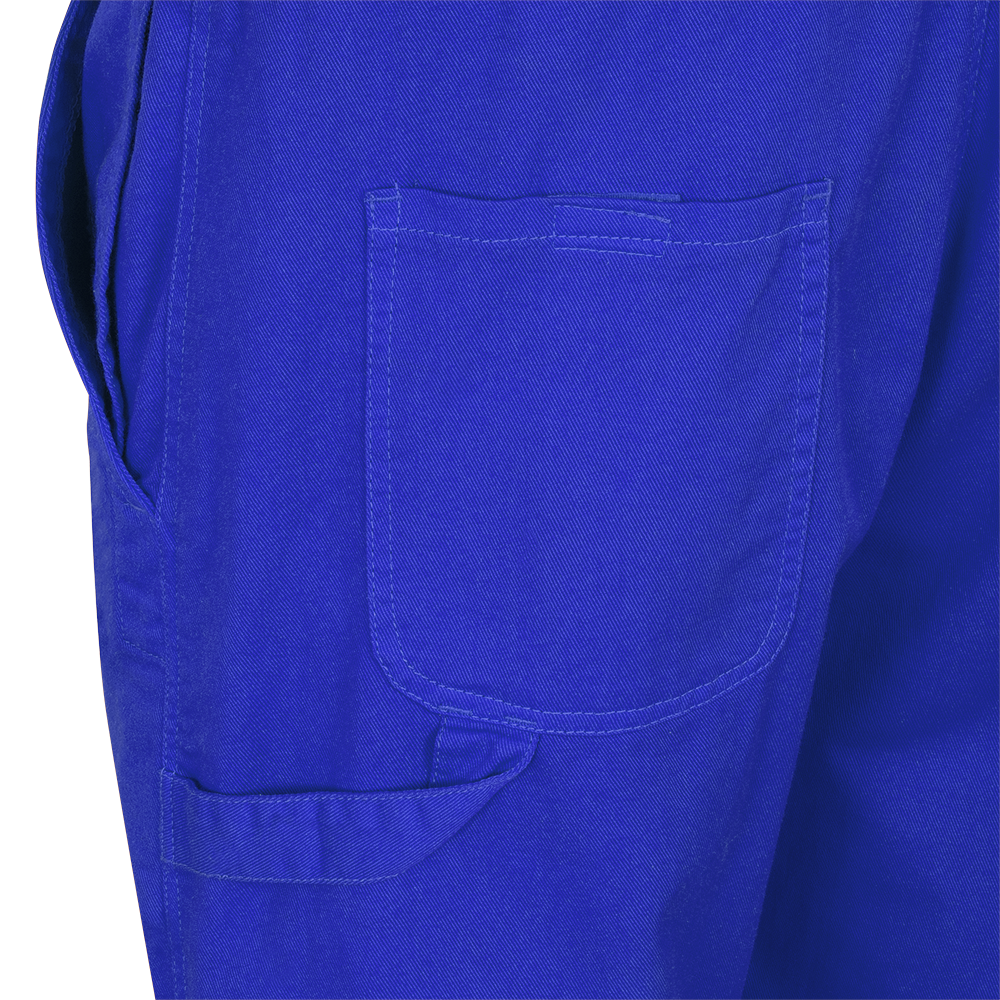 Pioneer FR-TECH Flame Resistant 7 oz Hi-Viz Safety Overalls | Royal Blue | Limited Size Selection Flame Resistant Work Wear - Cleanflow