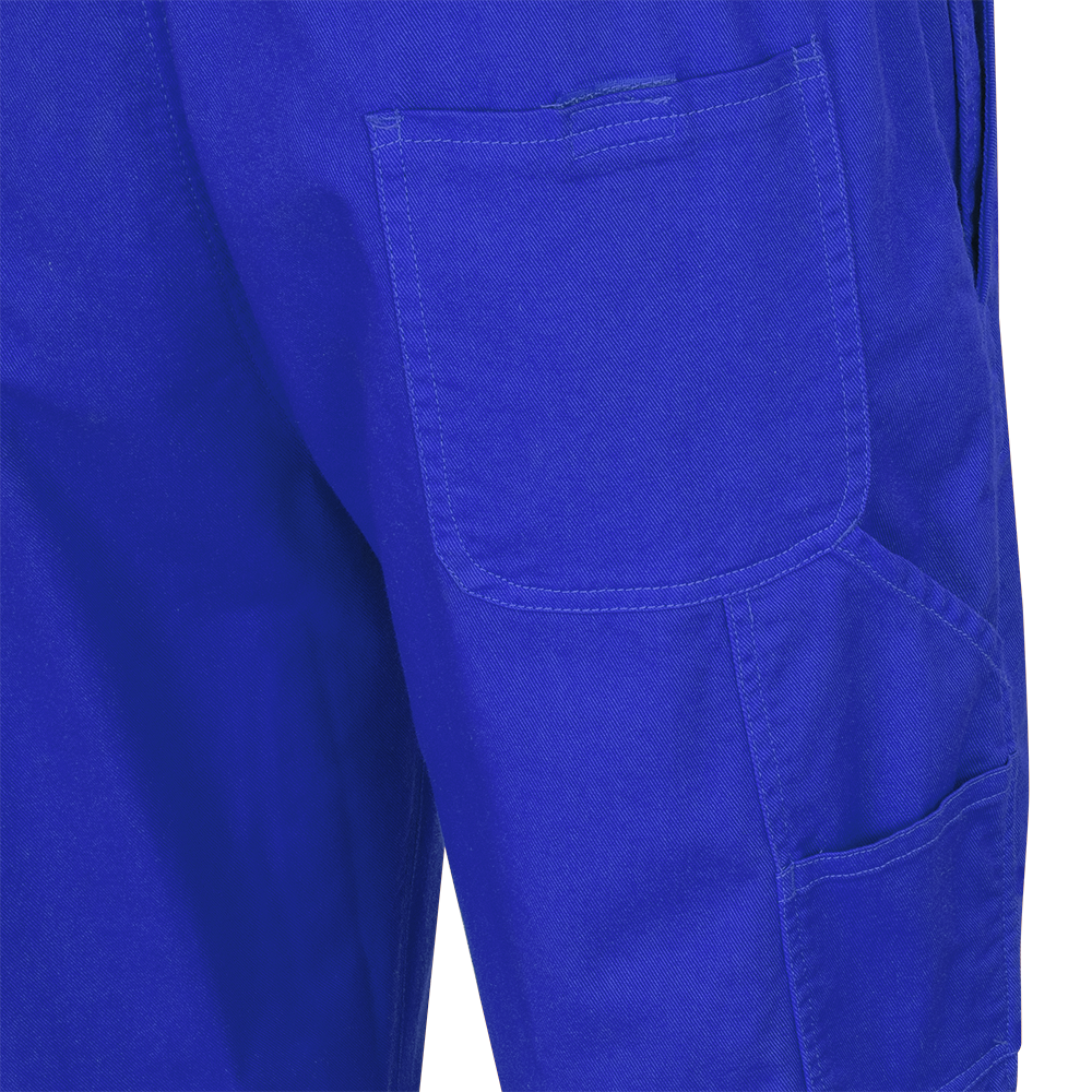 Pioneer FR-TECH Flame Resistant 7 oz Hi-Viz Safety Overalls | Royal Blue | Limited Size Selection Flame Resistant Work Wear - Cleanflow