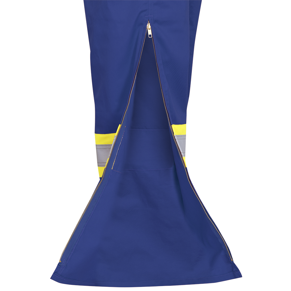 Pioneer FR-TECH® FR/ARC Rated 7 oz Safety Coveralls | 88/12 Ctn/Nylon | Royal Blue | Sizes 36 - 60 Flame Resistant Work Wear - Cleanflow