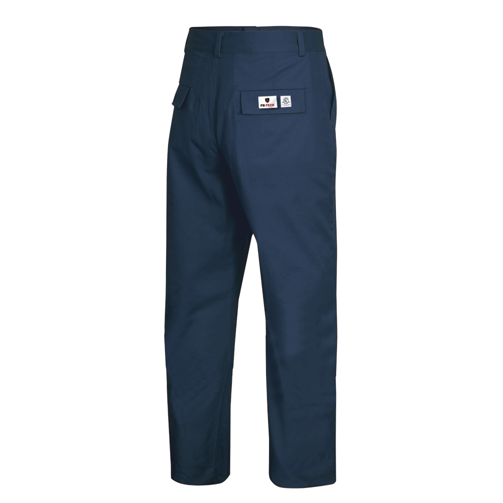 Pioneer FR-TECH® FR/ARC Rated 7 oz Safety Pants - 88/12 Ctn/Nylon | Navy Flame Resistant Work Wear - Cleanflow