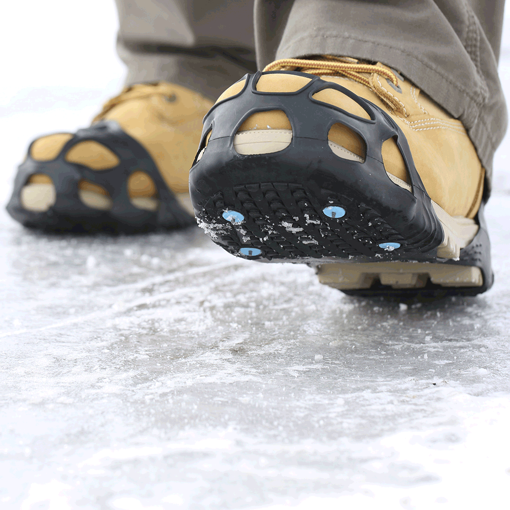 Due North All Purpose Industrial Ice & Snow Traction Aids Work Boots - Cleanflow