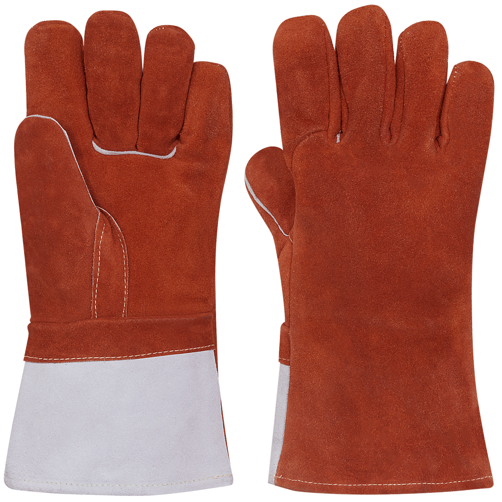 Ranpro High Heat Leather Gloves - Foam Lined Personal Protective Equipment - Cleanflow