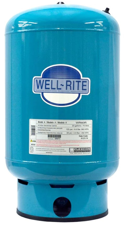 Flexcon Well-Rite 44 Gallon Pre-Charged Pressure Tank