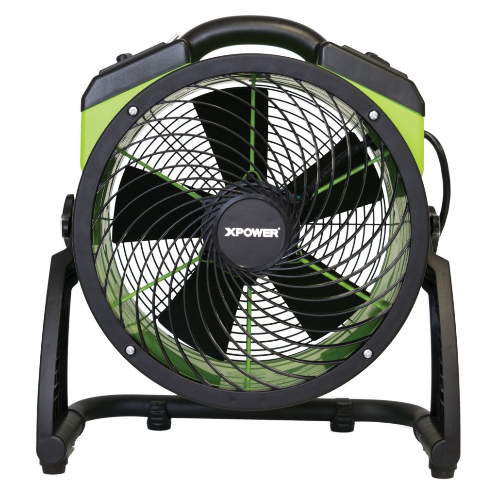 XPOWER FC-200 Whole Room Air Circulator with 360-Degree Stand and 3-Hour Timer