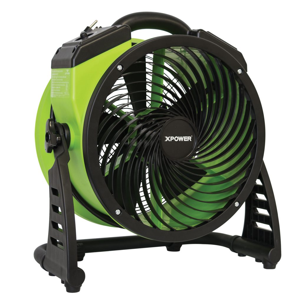 XPOWER FC-200 Whole Room Air Circulator with 360-Degree Stand and 3-Hour Timer
