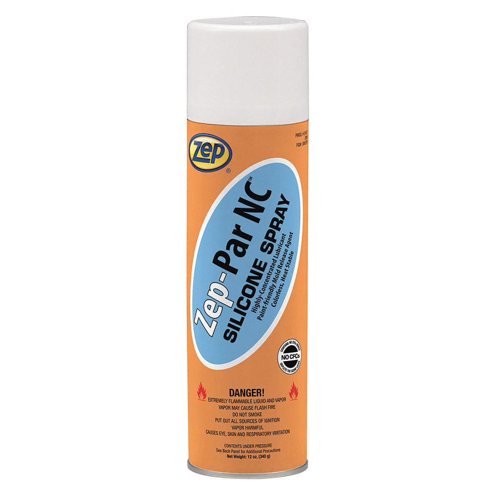 Zep PAR NC Silicone Spray Lubricant | 12 oz Can - Case of 12 Maintenance Supplies - Cleanflow