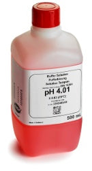 Hach 2283449 Buffer Solution, pH 4.01 Color Coded Red, 500 mL