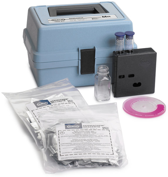 Hach Manganese Test Kit Model MN-5 | 0 to 3.0 mg/l Water Testing Equipment - Cleanflow