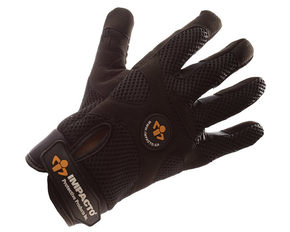 Impacto Anti-Vibration Mechanic's Style Suede Leather Silicone Grip Glove with Air Glove® Technology Work Gloves and Hats - Cleanflow