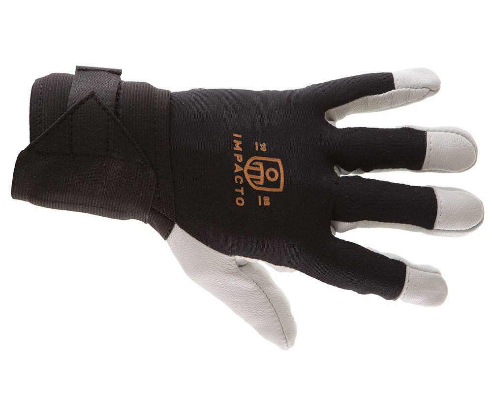 Impacto Anti-Vibration Pearl Leather Series Full Finger Glove with Carpal Tunnel Wrist Support and Air Glove® Technology Work Gloves and Hats - Cleanflow