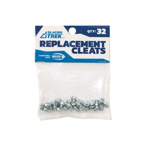 NEOS Glacier Trek SPK Replacement Cleats - 32 Stainless Steel Spikes, Durable, Easy Installation, Fits NEOS STABILicers®, Includes Wrench Tool