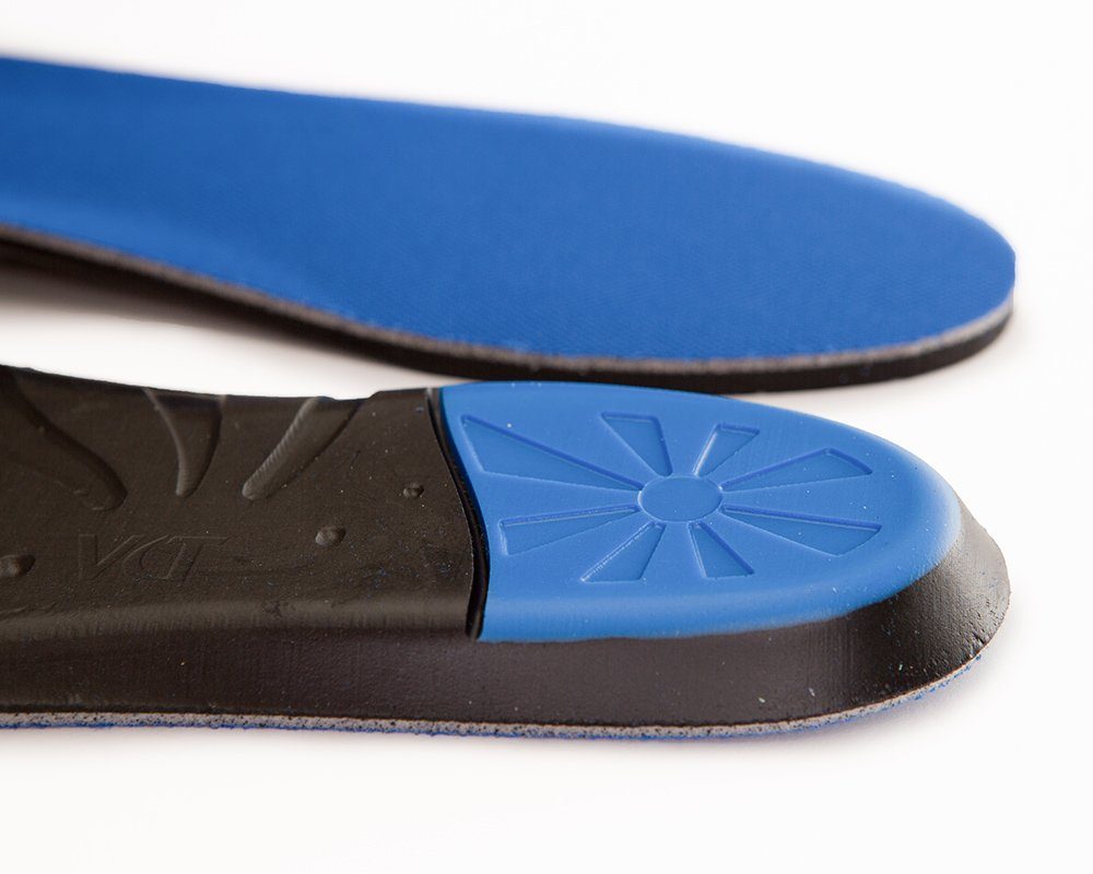 Impacto Cush N Step Insoles with Cushioning Foam and Gel Inserts Work Boots - Cleanflow