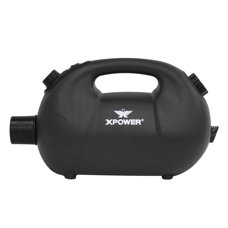 XPOWER F-18B ULV Battery Operated Cold Fogger w/ 2-Speed Brushless DC Motor - 1200 ml Capacity - 200 ml/min Flow Rate