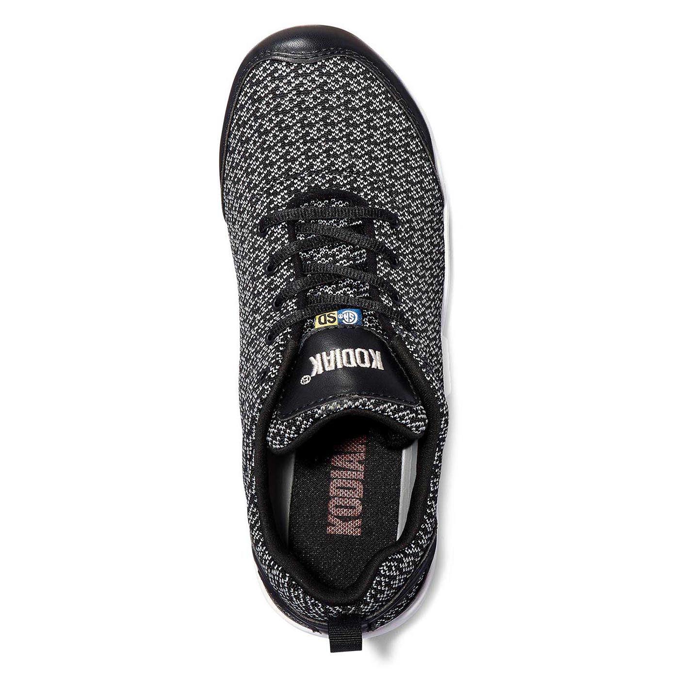 Kodiak Fara Steel Toe Flex Women's Safety Shoes | Black/White | Sizes 5 - 10 Work Boots - Cleanflow