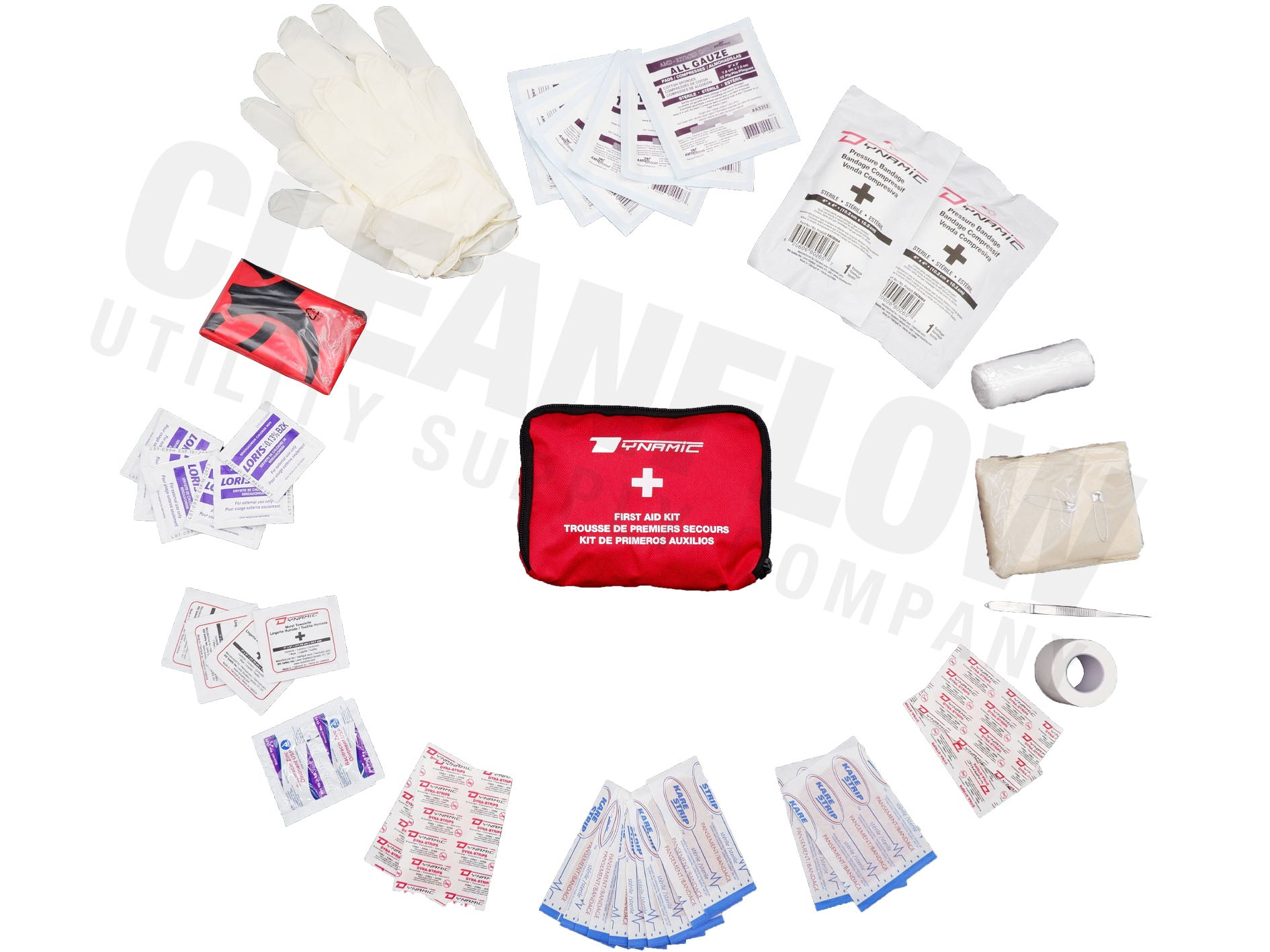 Dynamic CSA Personal First Aid Kit - Type 1 Personal - Nylon Bag (1 Worker)