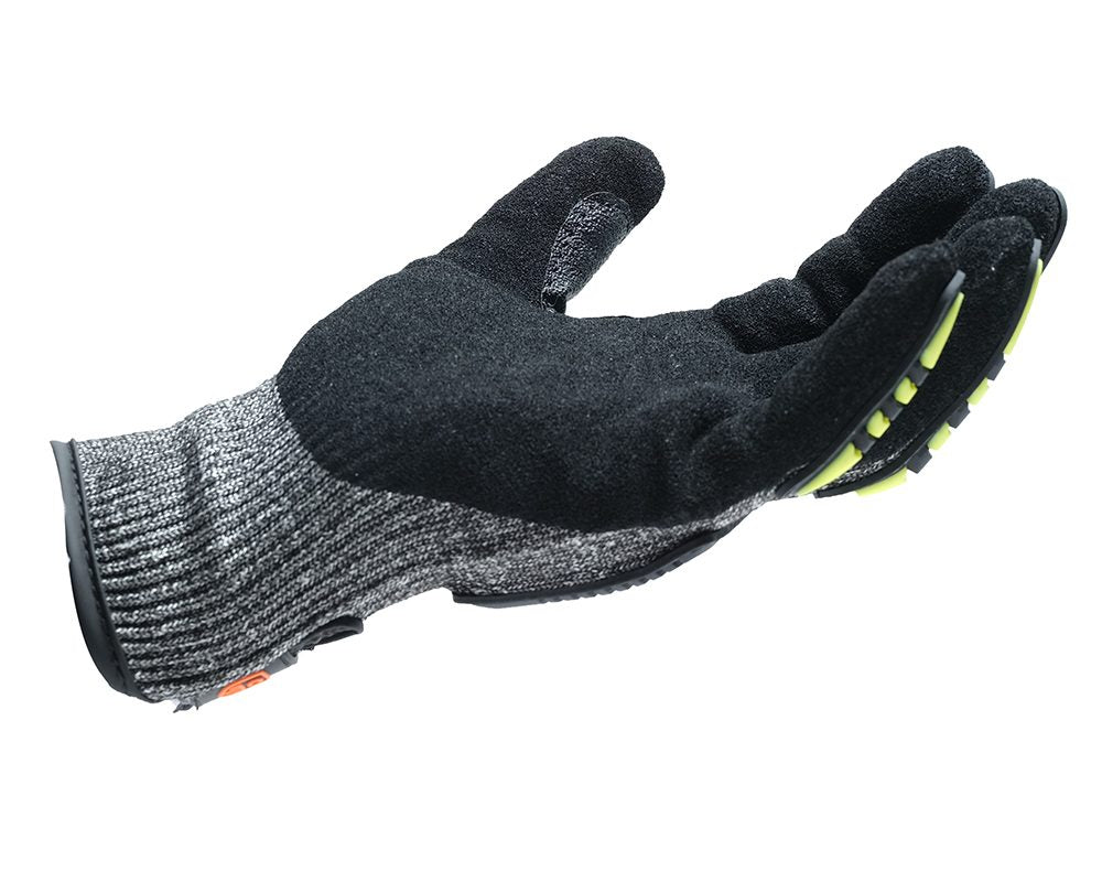 Impacto Back Tracker Blade Series Heavy Duty Anti-Impact Cut Resistant Mechanic's Gloves (Cut Level 5) Work Gloves and Hats - Cleanflow