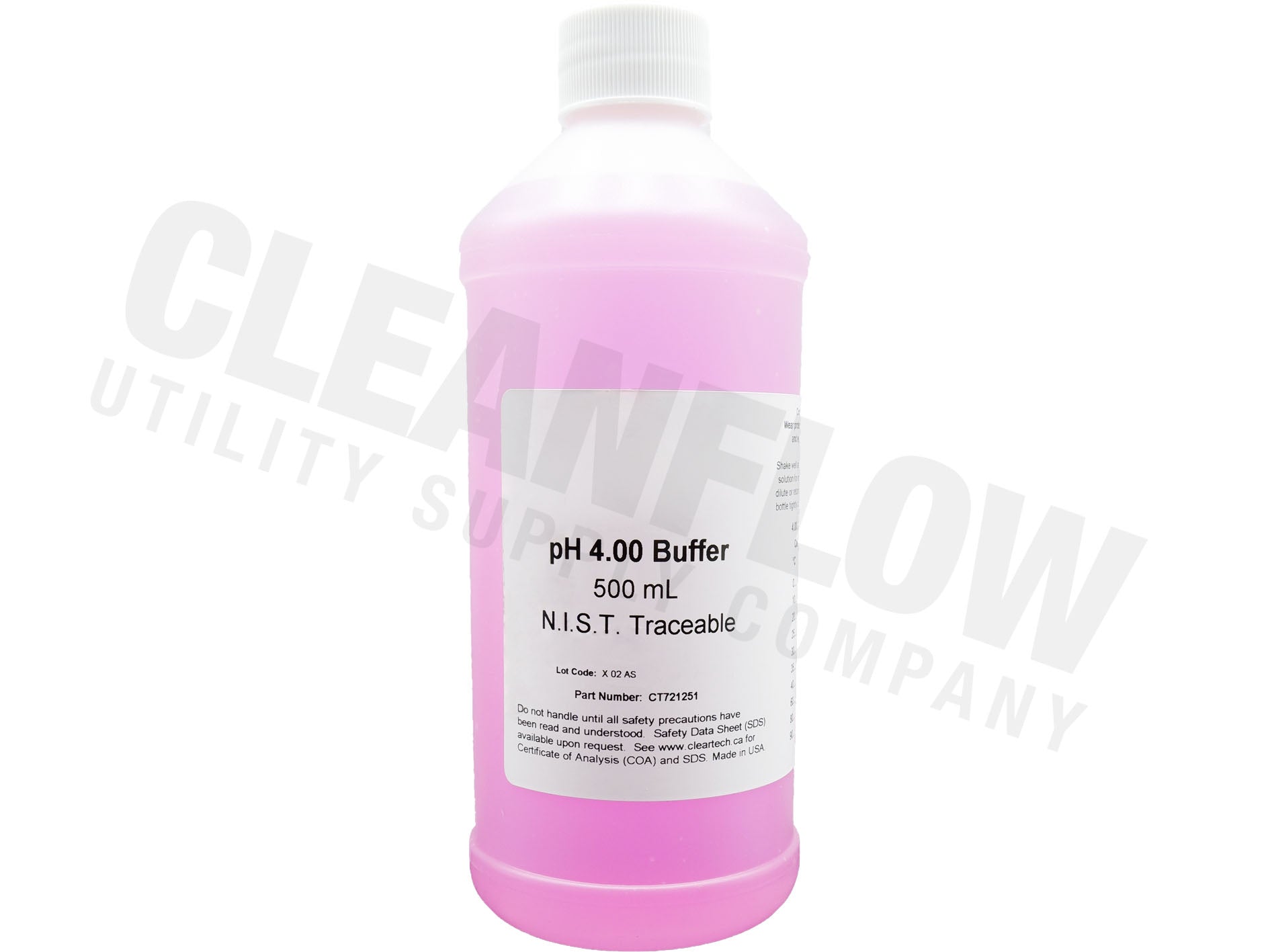 Lovibond pH 4.01 Buffer Solution  | Pink | 500 ml