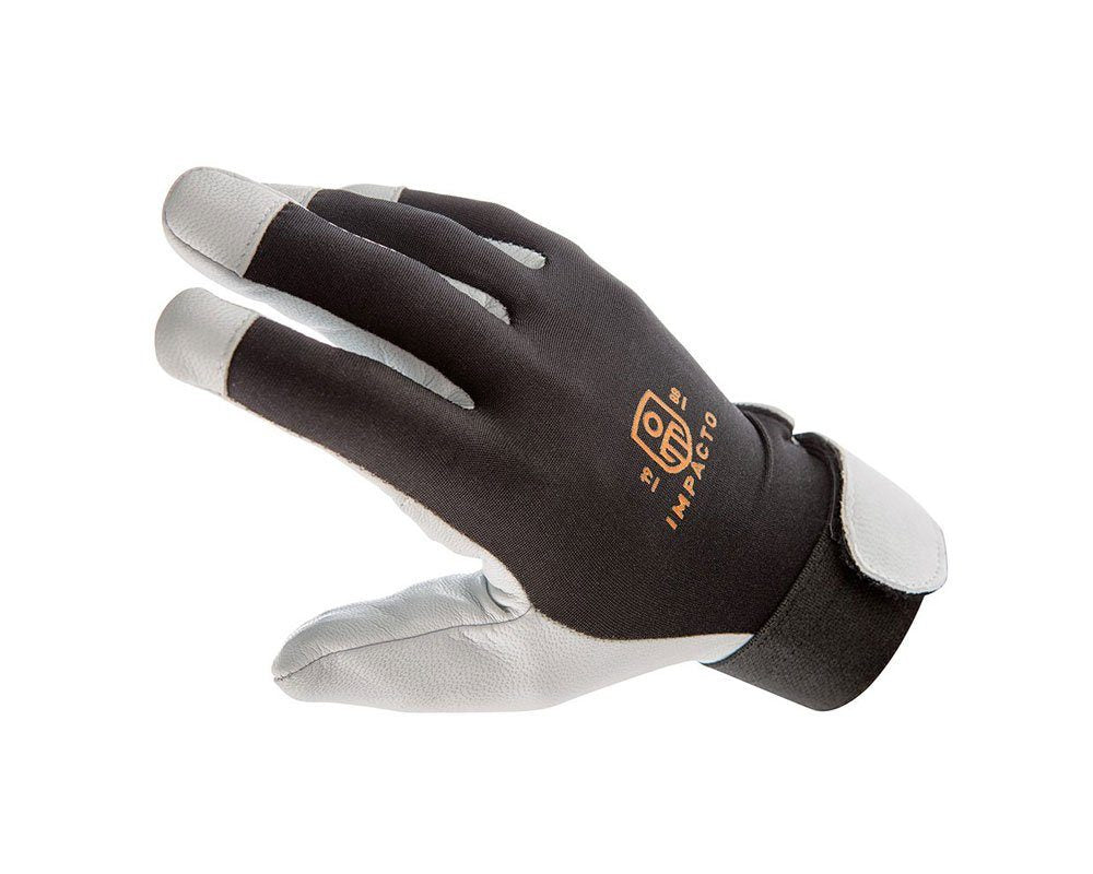Impacto Anti-Vibration Pearl Leather Series Full Finger Glove with Air Glove® Technology Work Gloves and Hats - Cleanflow