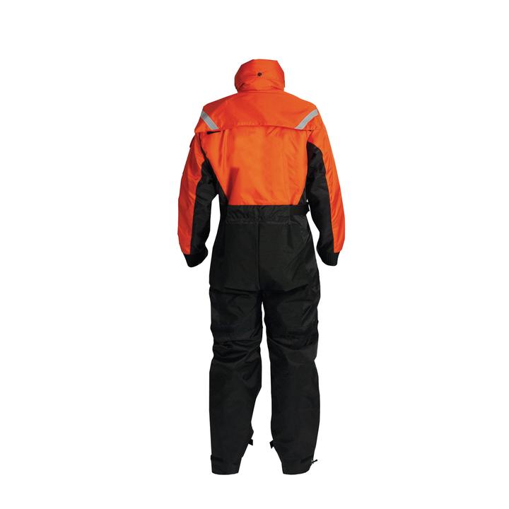 Mustang Survival Deluxe Anti-Exposure Overall and Flotation Suit | Orange/Black | XS-3XL Personal Flotation Devices - Cleanflow