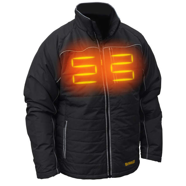 DEWALT® Men's Heated Quilted Packable Jacket | Sizes S - 3XL